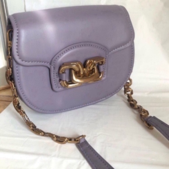 Zara Purple Saddle Bag - Picture 13 of 17